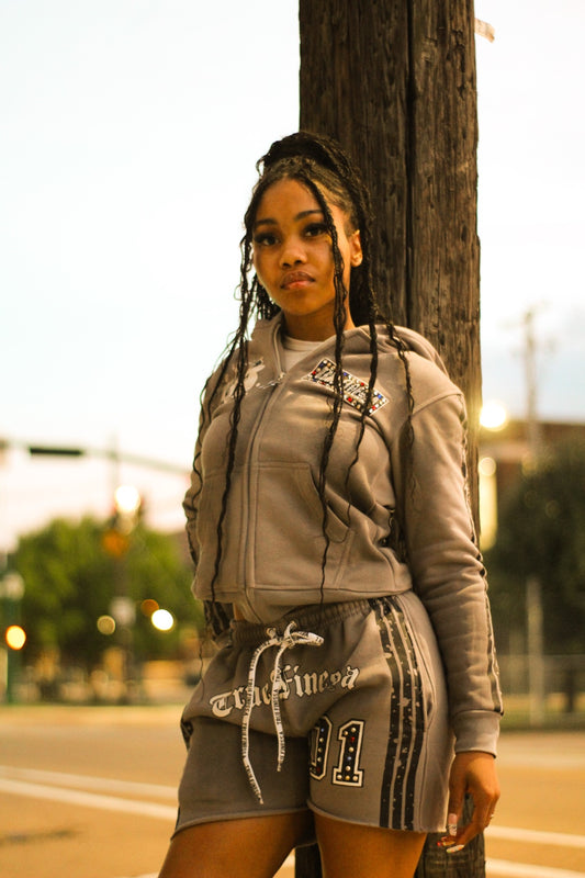 True Finessa 01 women's gray full set, view 1
