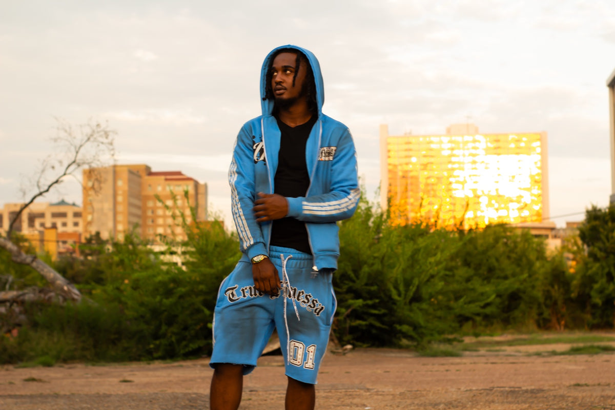 True Finessa 01 men's blue full set, view 1