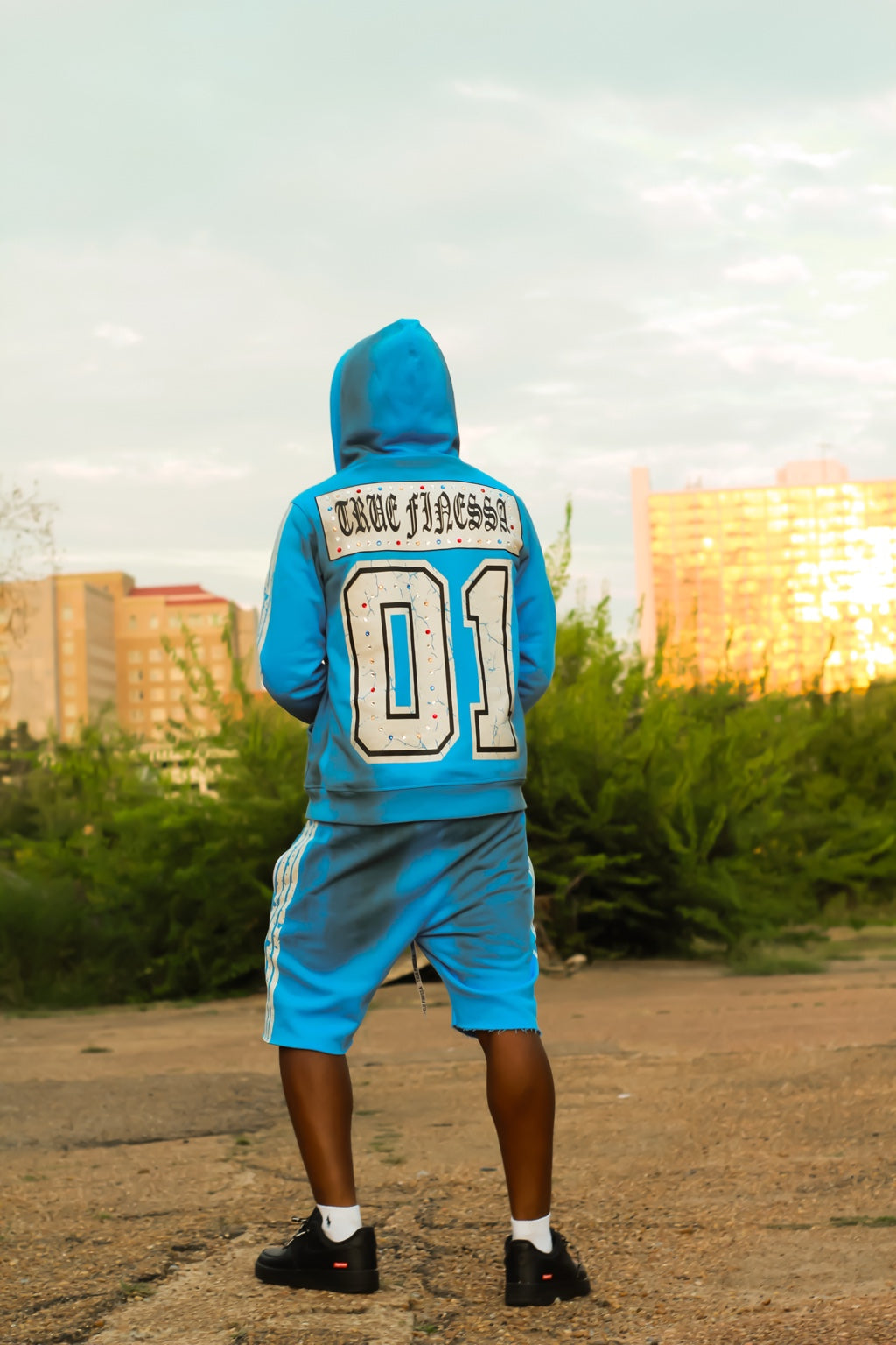 True Finessa 01 men's blue full set, view 2